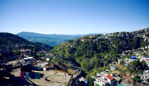 Aizawl skyline